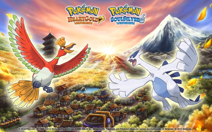 Pokémon HeartGold & SoulSilver Versions  Wallpaper